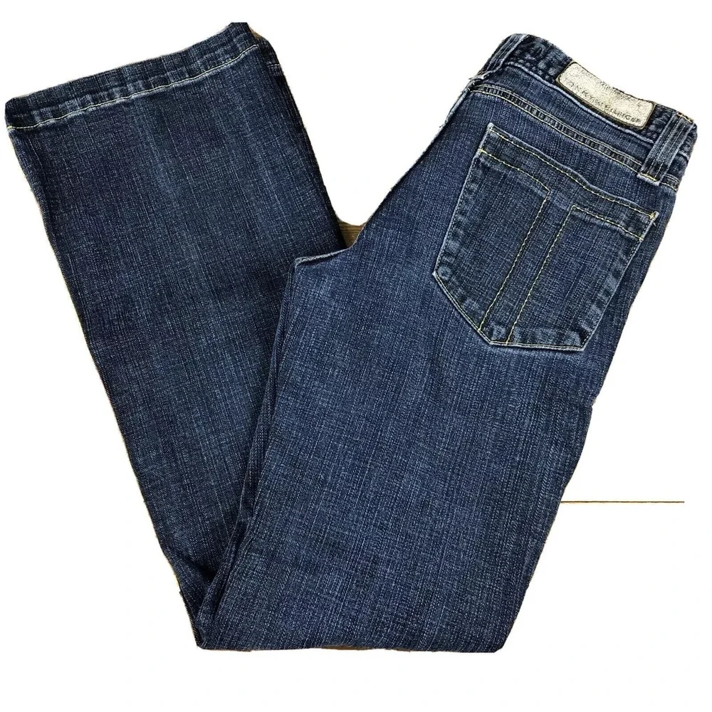 Tommy Hilfiger Cambridge Flare Jeans‎ Size 4 (29x32) Dark Wash Stretch Mid Rise